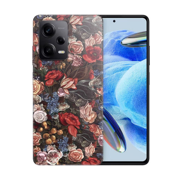 Coque Xiaomi Redmi Note 12 Pro Romance florale vintage