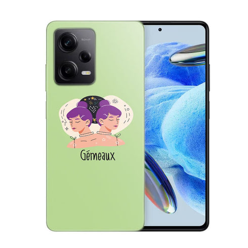 Coque Xiaomi Note 12 Pro Zodiac Gemeaux