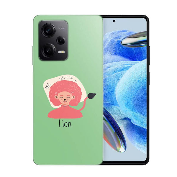 Coque Xiaomi Note 12 Pro Zodiac Lion