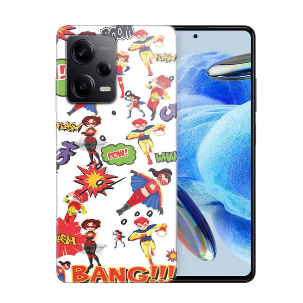 Coque Xiaomi Redmi Note 12 Pro Super Hero Blanc