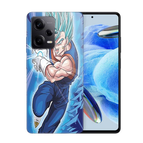 Coque Xiaomi Redmi Note 12 Pro Super Vegeta Bleu