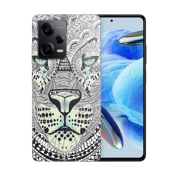 Coque Xiaomi Redmi Note 12 Pro Tigre Azteque