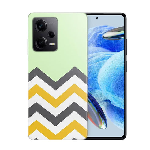 Coque Xiaomi Redmi Note 12 Pro originale Zig Zag Menthe