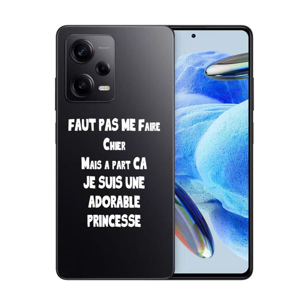 Coque Xiaomi Redmi Note 12 Pro Adorable Princesse