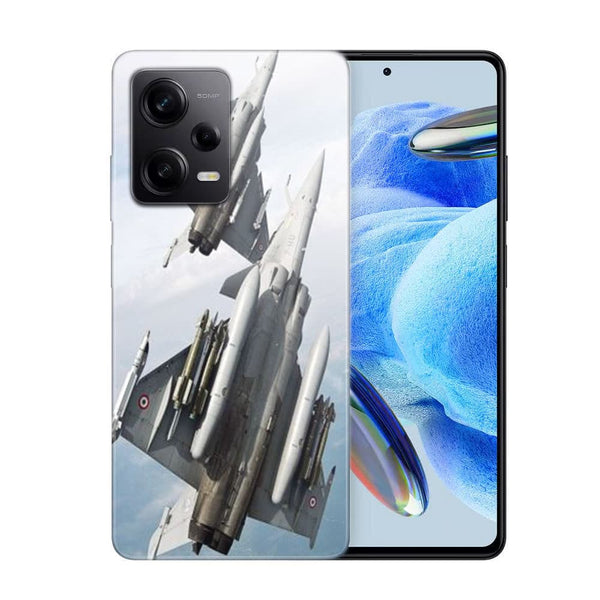 Coque Xiaomi Redmi Note 12 Pro Avion rafale en vol