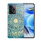 Coque Xiaomi Redmi Note 12 Pro Blue organic boho mandala
