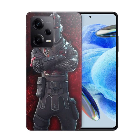 Coque Telephone Xiaomi Redmi Note 12 Pro Chevalier noir Fortnite