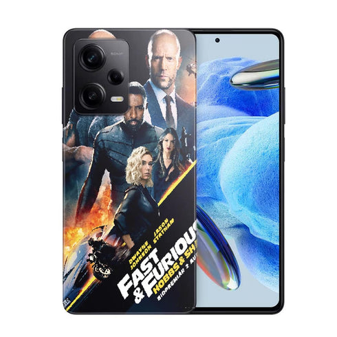 Coque Telephone Xiaomi Redmi Note 12 Pro originale Fast and furious hobbs and shaw