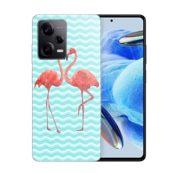Coque Xiaomi Redmi Note 12 Pro Flamingo love