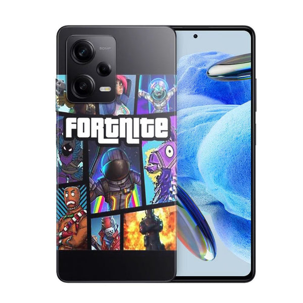 Coque Telephone Xiaomi Redmi Note 12 Pro Fortnite Battle Royale