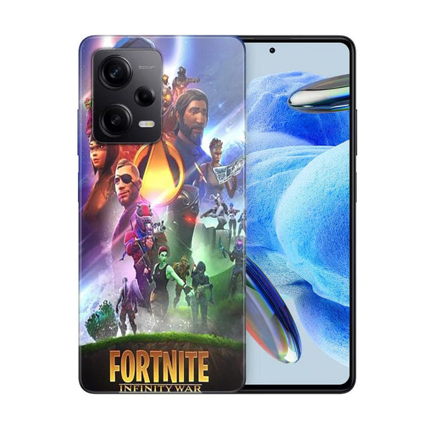 Coque Telephone Xiaomi Redmi Note 12 Pro Fortnite Skin Omega infinity war