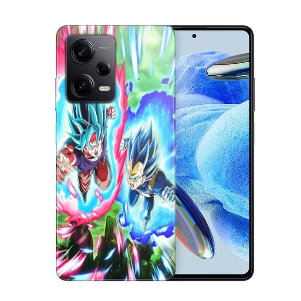 Coque Xiaomi Redmi Note 12 Pro Goku Blue Kaioken