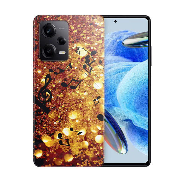 Coque Xiaomi Redmi Note 12 Pro Golden Music