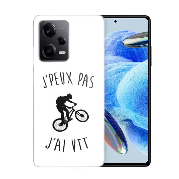 Coque Xiaomi Redmi Note 12 Pro Je peux pas j'ai VTT Mountain Bike