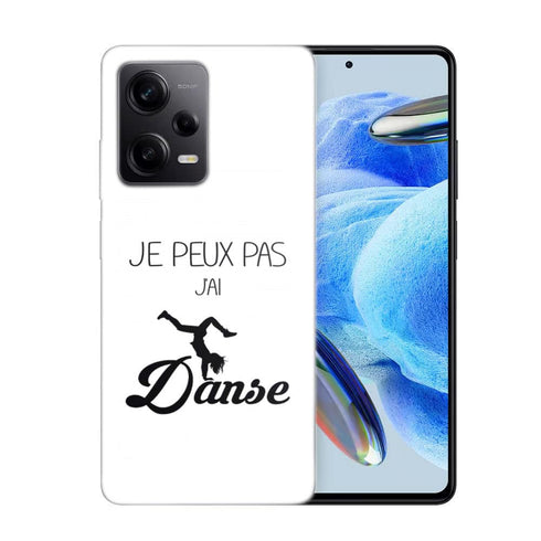 Coque Xiaomi Redmi Note 12 Pro Je peux pas j'ai Danse