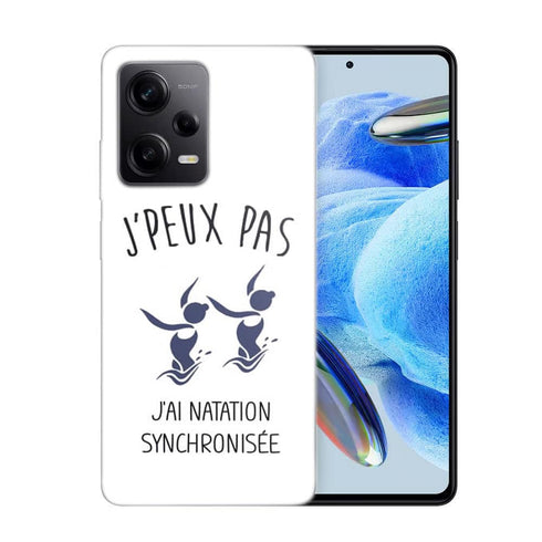 Coque Xiaomi Redmi Note 12 Pro Je peux pas j'ai Natation Synchronisée