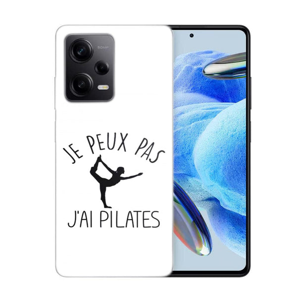Coque Xiaomi Redmi Note 12 Pro Je peux pas j'ai Pilates