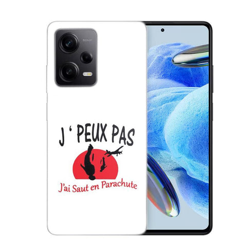 Coque Xiaomi Redmi Note 12 Pro Je peux pas j'ai Parachute
