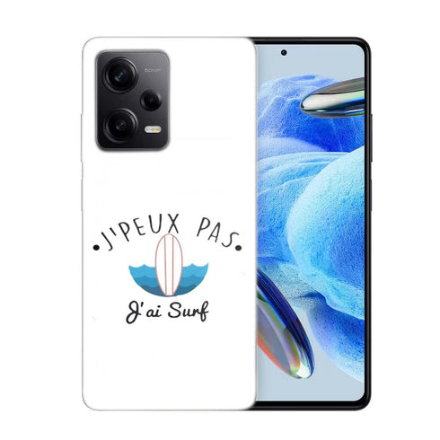 Coque Xiaomi Redmi Note 12 Pro Je Peux pas j'ai Surf