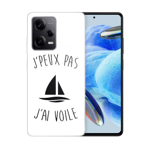 Coque Xiaomi Redmi Note 12 Pro Je peux pas j'ai Voile