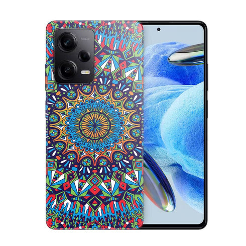 Coque Xiaomi Redmi Note 12 Pro Mandala Multicolors creator