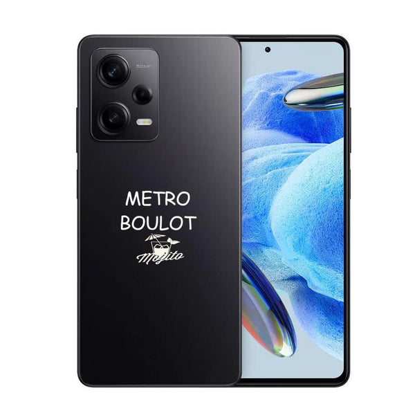 Coque Xiaomi Redmi Note 12 Pro Metro Boulot Mojito