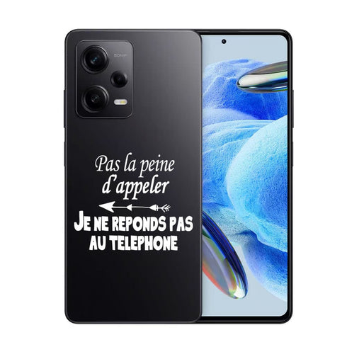 Coque Xiaomi Redmi Note 12 Pro Pas la Peine d'appeler