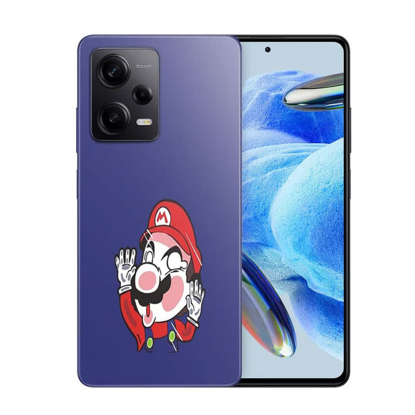 Coque Telephone Xiaomi Redmi Note 12 Pro Plumber stuck between the glass