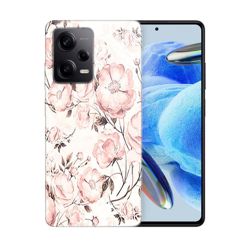 Coque Xiaomi Note 12 Pro Roses et pivoines victoriennes
