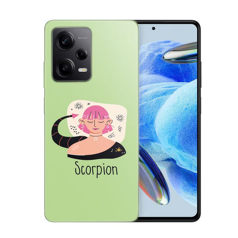 Coque telephone Xiaomi Note 12 Pro Zodiac Scorpion