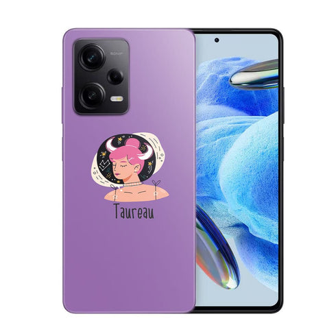 Coque pour Xiaomi Note 12 Pro Zodiac Taureau