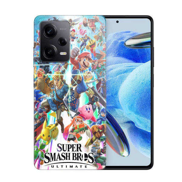 Coque Telephone Xiaomi Redmi Note 12 Pro Super Smash bros ultimate