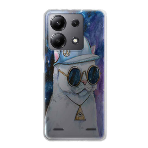 Coque Xiaomi Note 13 Chat Hipster