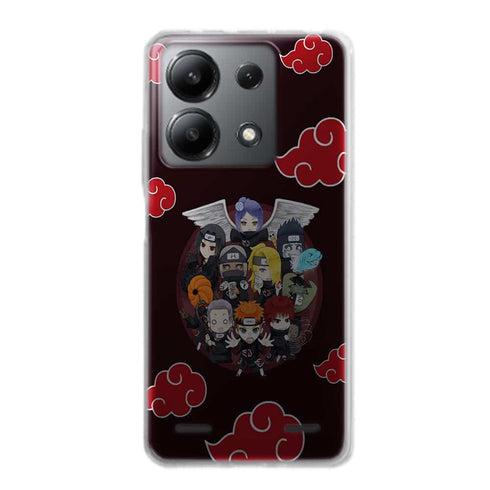 Coque Xiaomi Redmi Note 13 5g Chibi Akatsuki Montage
