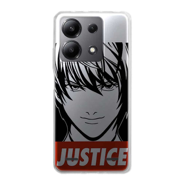 Coque Xiaomi Redmi Note 13 5g Death Note Justice