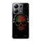 Coque Xiaomi Redmi Note 13 Dj Skull avec drapeau portugais