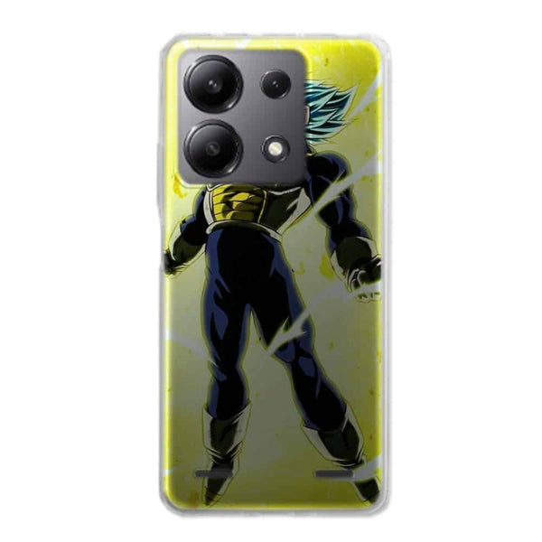 Coque Xiaomi Redmi Note 13 5g Dragon Ball Z Vegeta Majin Transformation
