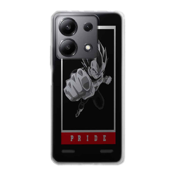 Coque Xiaomi Redmi Note 13 5g Dbz Vegeta Pride