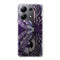 Coque Xiaomi Note 13 Hibou violet Azteque