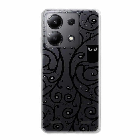 Coque Xiaomi Note 13 Hibou Noir et Blanc