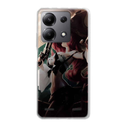 Coque Xiaomi Redmi Note 13 5g Manga Girl Pirate
