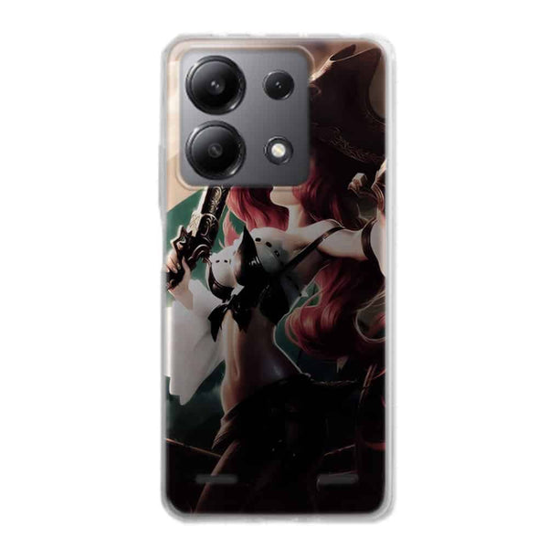 Coque Xiaomi Redmi Note 13 5g Manga Girl Pirate