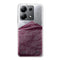Coque Xiaomi Redmi Note 13 Marbre or rose magenta