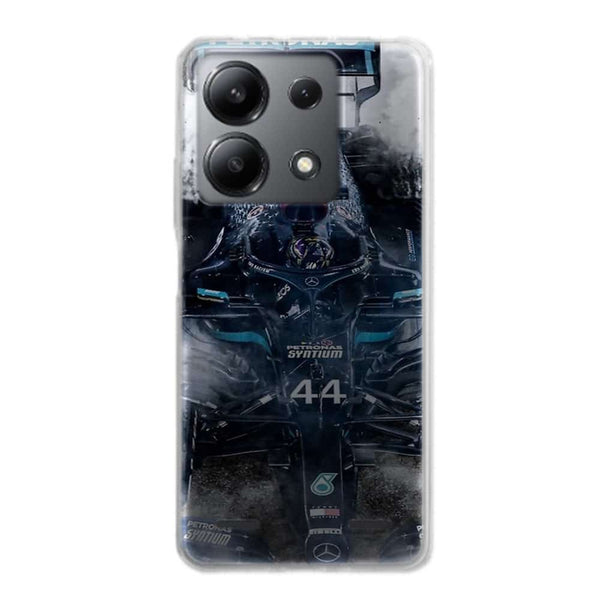 Coque Xiaomi Redmi Note 13 5G originale Mercedes F1 Lewis Hamilton
