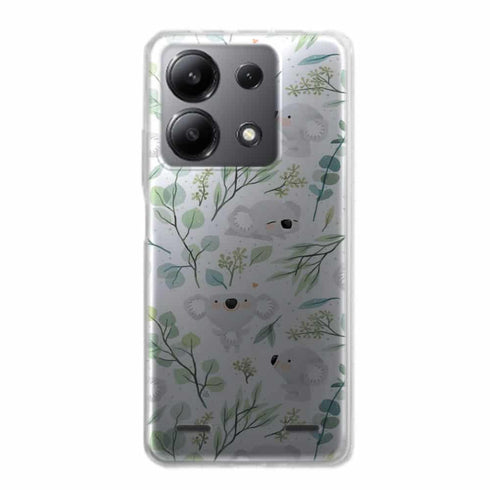 Coque Xiaomi Redmi Note 13 Motif Koala et Eucalyptus