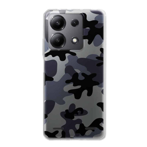 Coque Xiaomi Redmi Note 13 Motif de camouflage noir