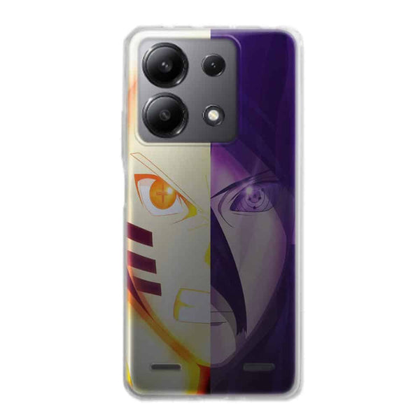 Coque Xiaomi Redmi Note 13 5g Naruto Vs Sasuke