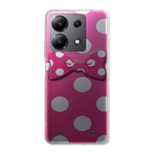 Coque Xiaomi Redmi Note 13 Minnie Noeud Rose