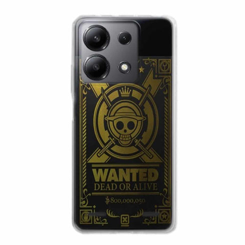 Coque Xiaomi Redmi Note 13 5g One Piece Mugiwara Dead Or Alive
