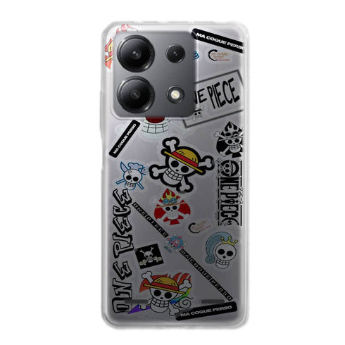 Coque Xiaomi Redmi Note 13 5g One Piece Logo Patchwork